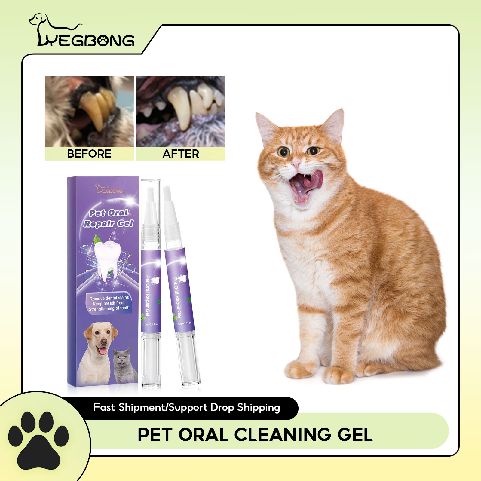 Teeth Whitening Price - Pet Oral Repair Gel Puppy Tartar