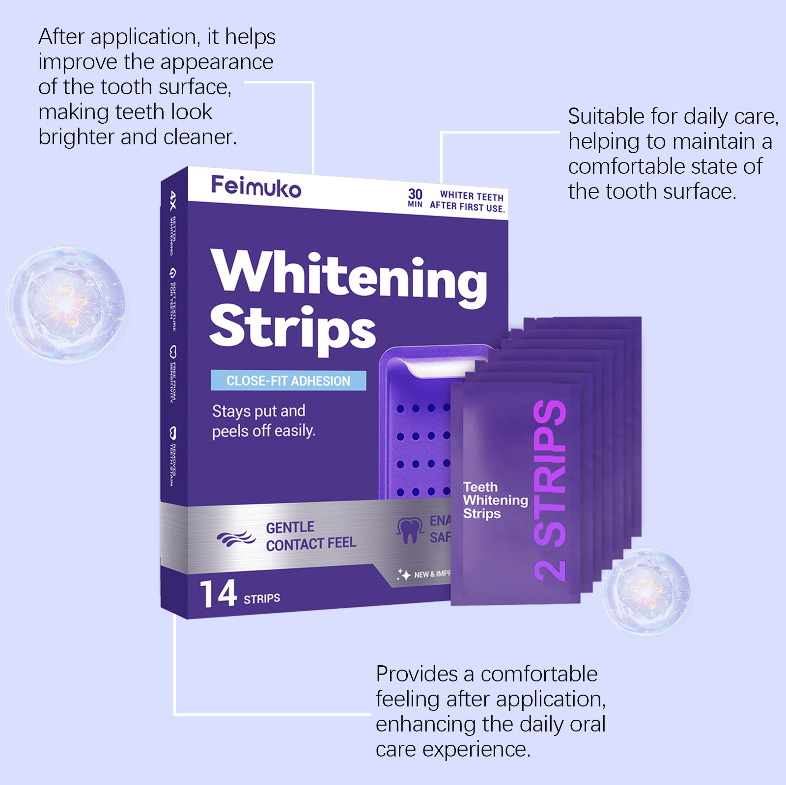 Hot Sale Purple Shiny Teeth St - Teeth Whitening Quotes recension och pris