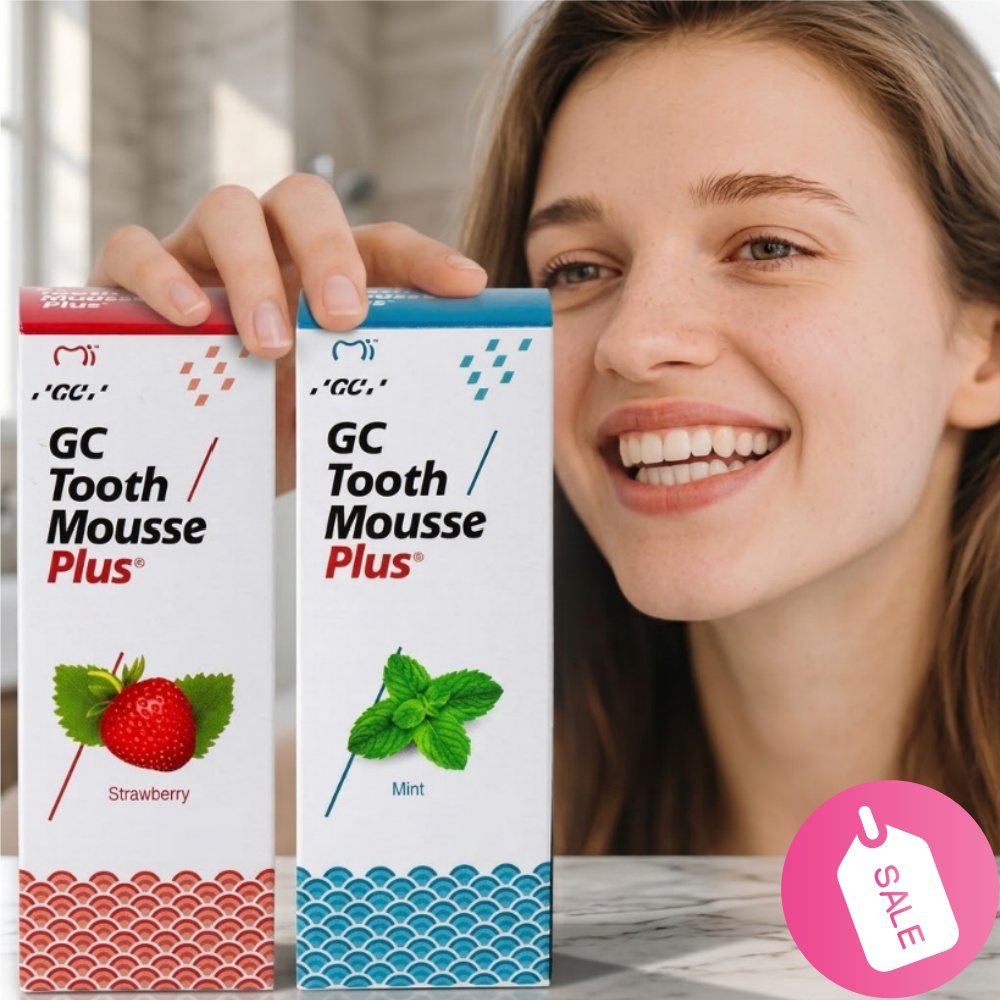 50g GC Fruit Flavor Mousse Too - Teeth Whitening Mousse recension och pris