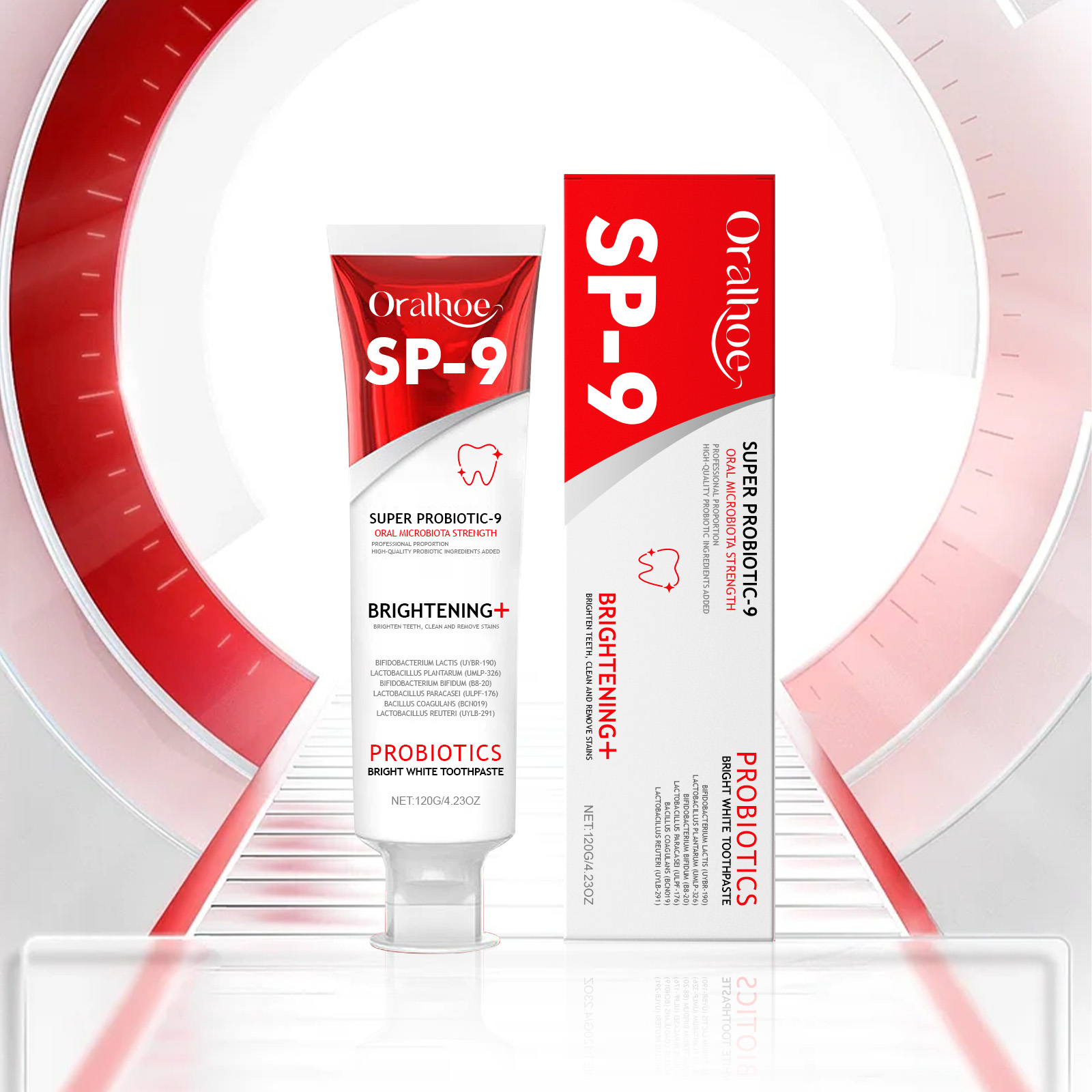 Sp-9 Probiotic Toothpaste Clea - Teeth Whitening Toothpaste recension och pris