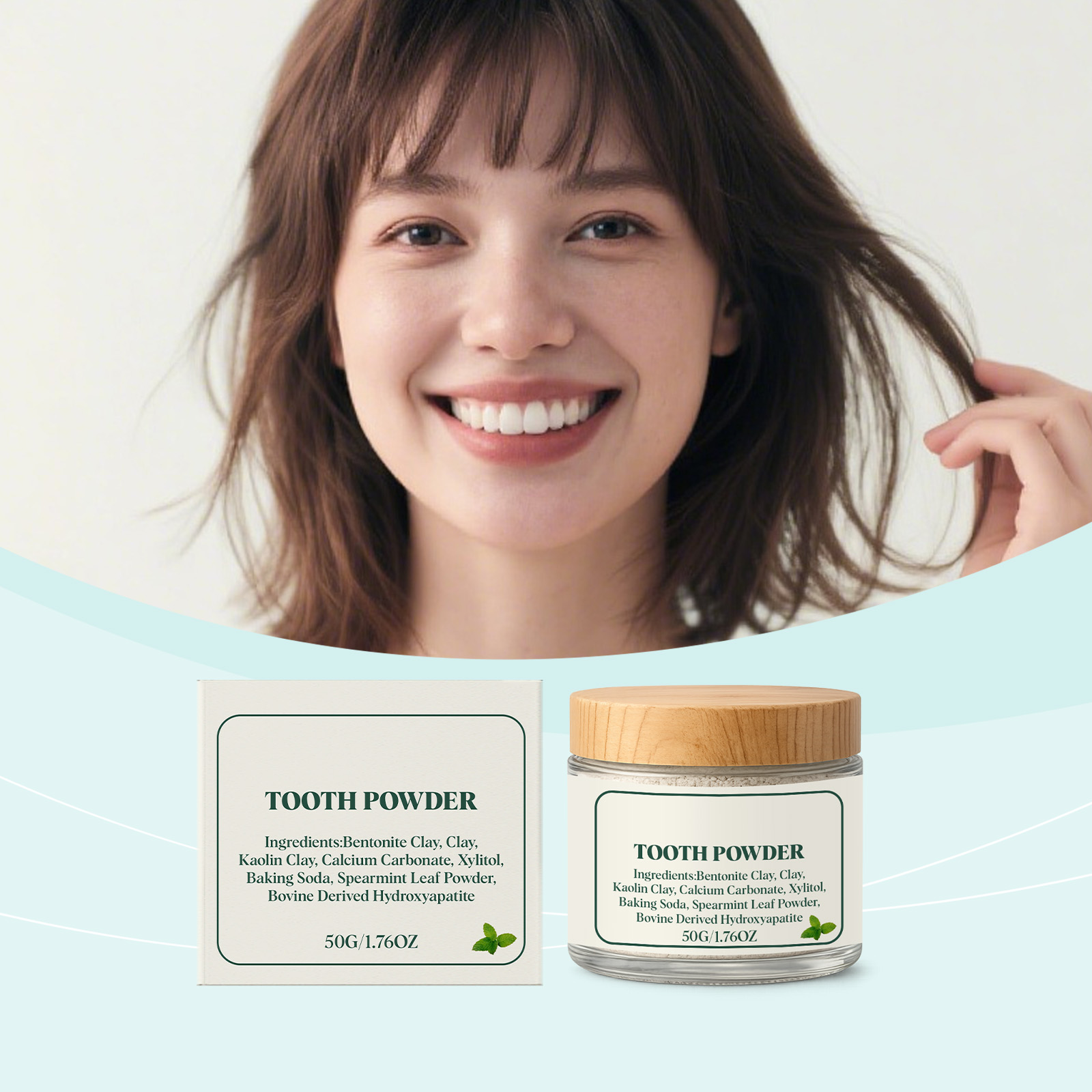Peppermint stain-removing toot - Teeth Whitening Ingredients recension och pris