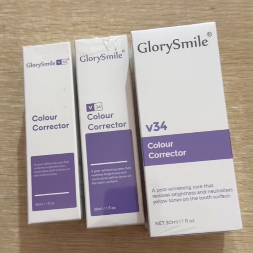 V34 Tooth Colour Corrector Ser - Teeth Whitening Mousse recension och pris