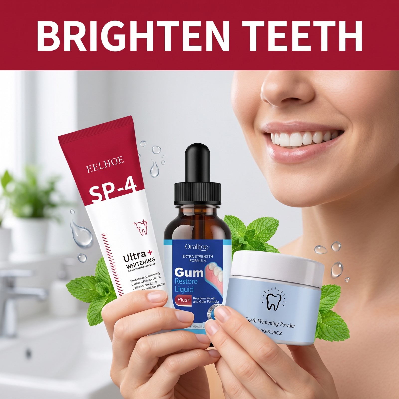 Oral Care Combo Set Whitening  - Teeth Whitening Price recension och pris