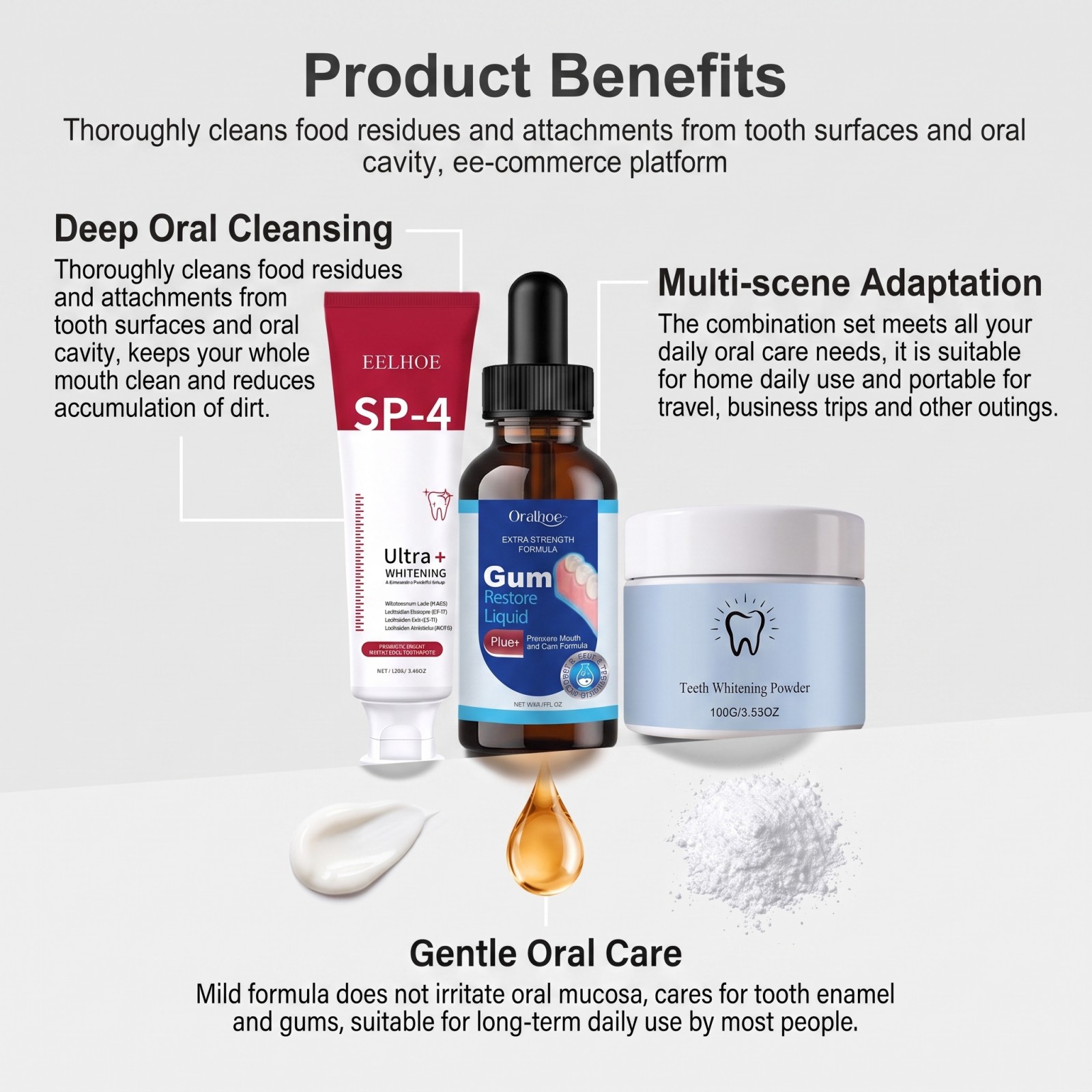 Oral Care Combo Set Whitening  - Teeth Whitening Price recension och pris