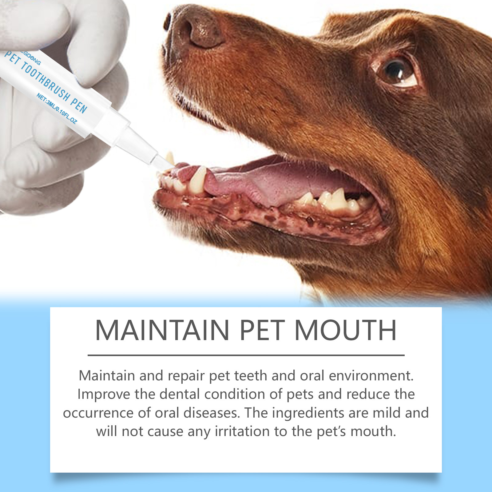 Oral Cleaning Gel Pen For Dogs - Teeth Whitening Toothpaste recension och pris