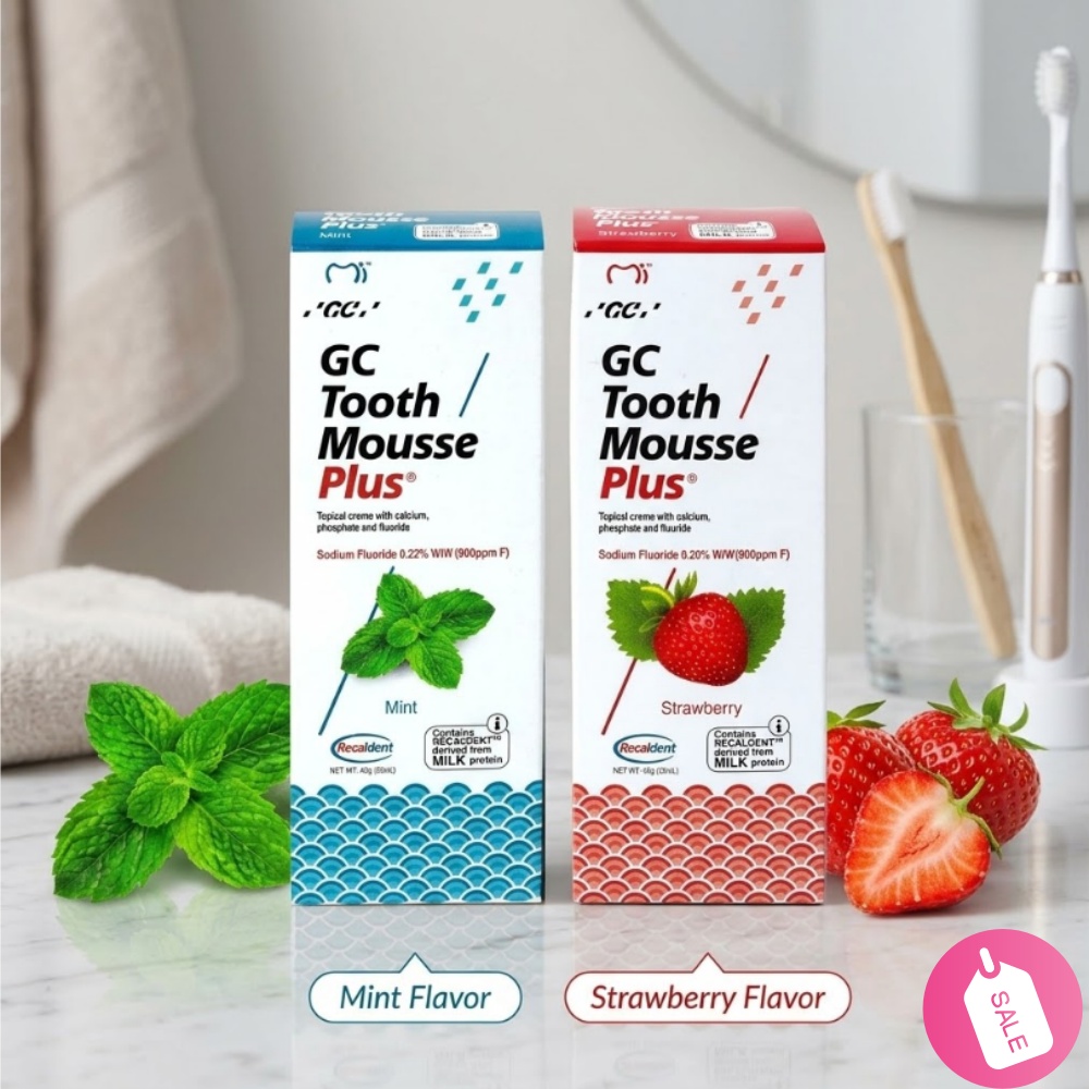 50g GC Fruit Flavor Mousse Too - Teeth Whitening Mousse recension och pris