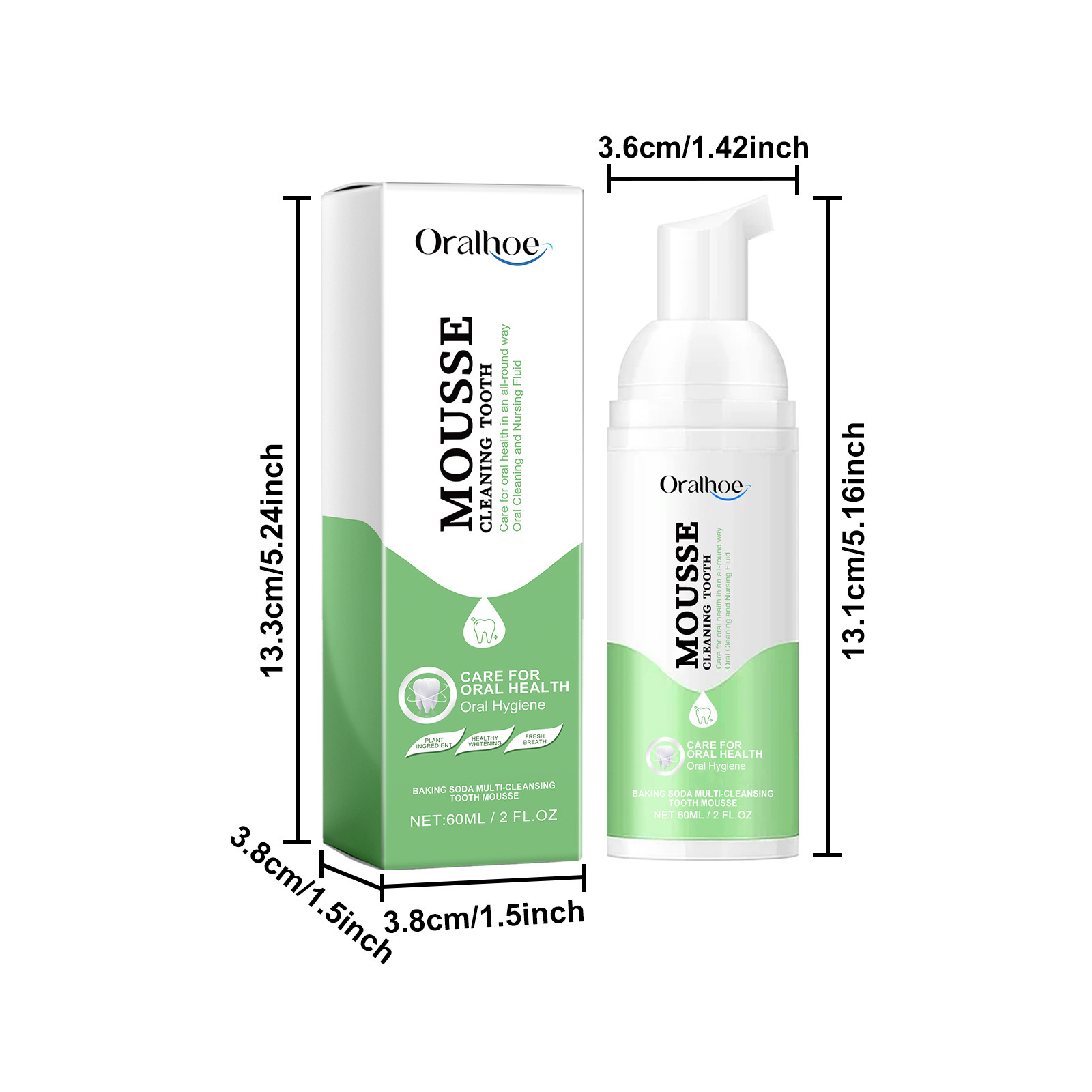 Portable Travel Size Whitening - Teeth Whitening Mousse recension och pris