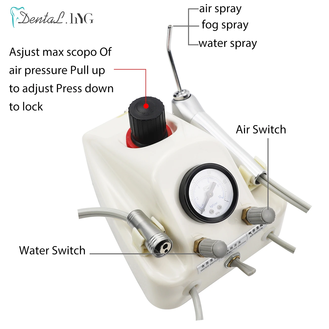 Y Portable Lab Turbine Unit Wo - Teeth Whitening That Works recension och pris