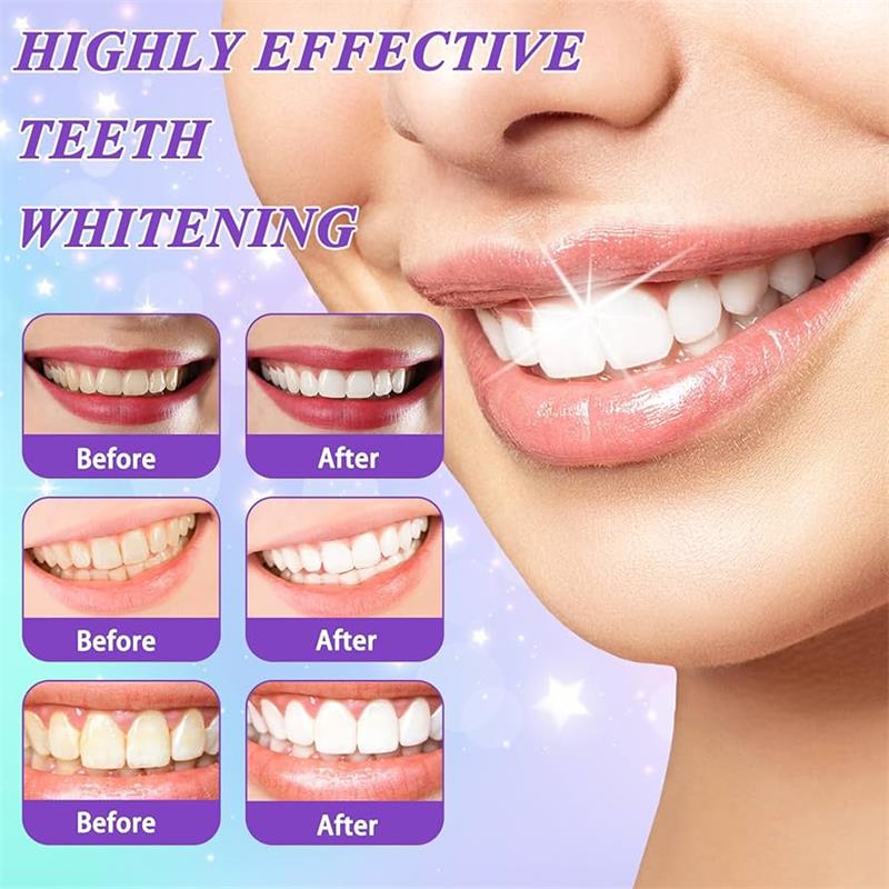 9D Purple Teeth Whitening Toot - Teeth Whitening Mousse recension och pris