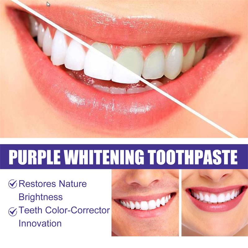 9D Purple Teeth Whitening Toot - Teeth Whitening Mousse recension och pris