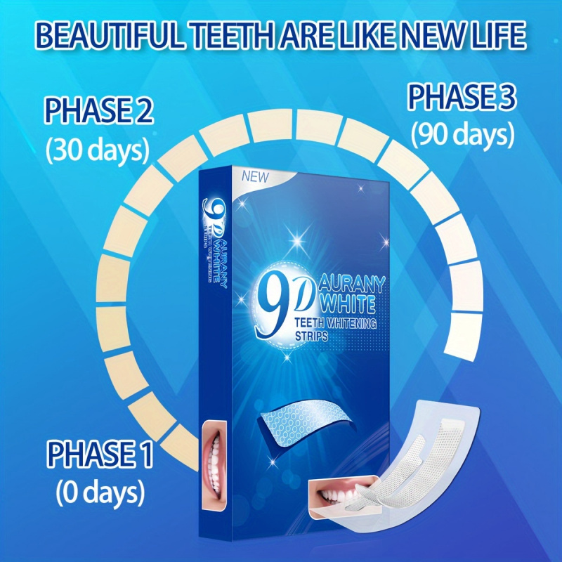 21 Pairs of 9D Aurany White Te - Teeth Whitening Price recension och pris