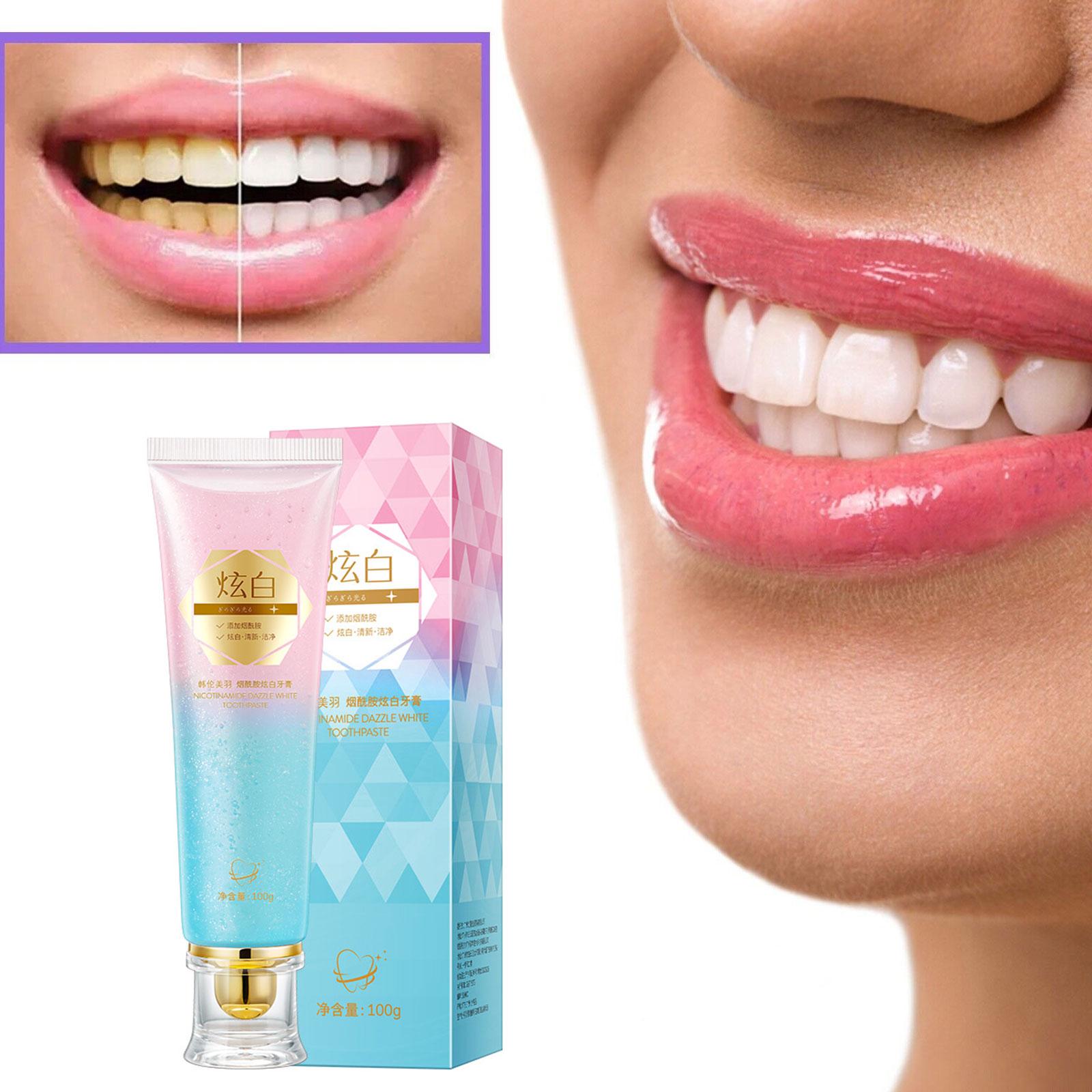 Niacinamide Whitening Toothpas - Teeth Whitening Toothpaste recension och pris