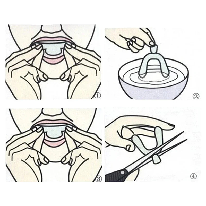 1/2/3/4/5/6Pairs Mouth Guard B - Teeth Whitening Quotes recension och pris