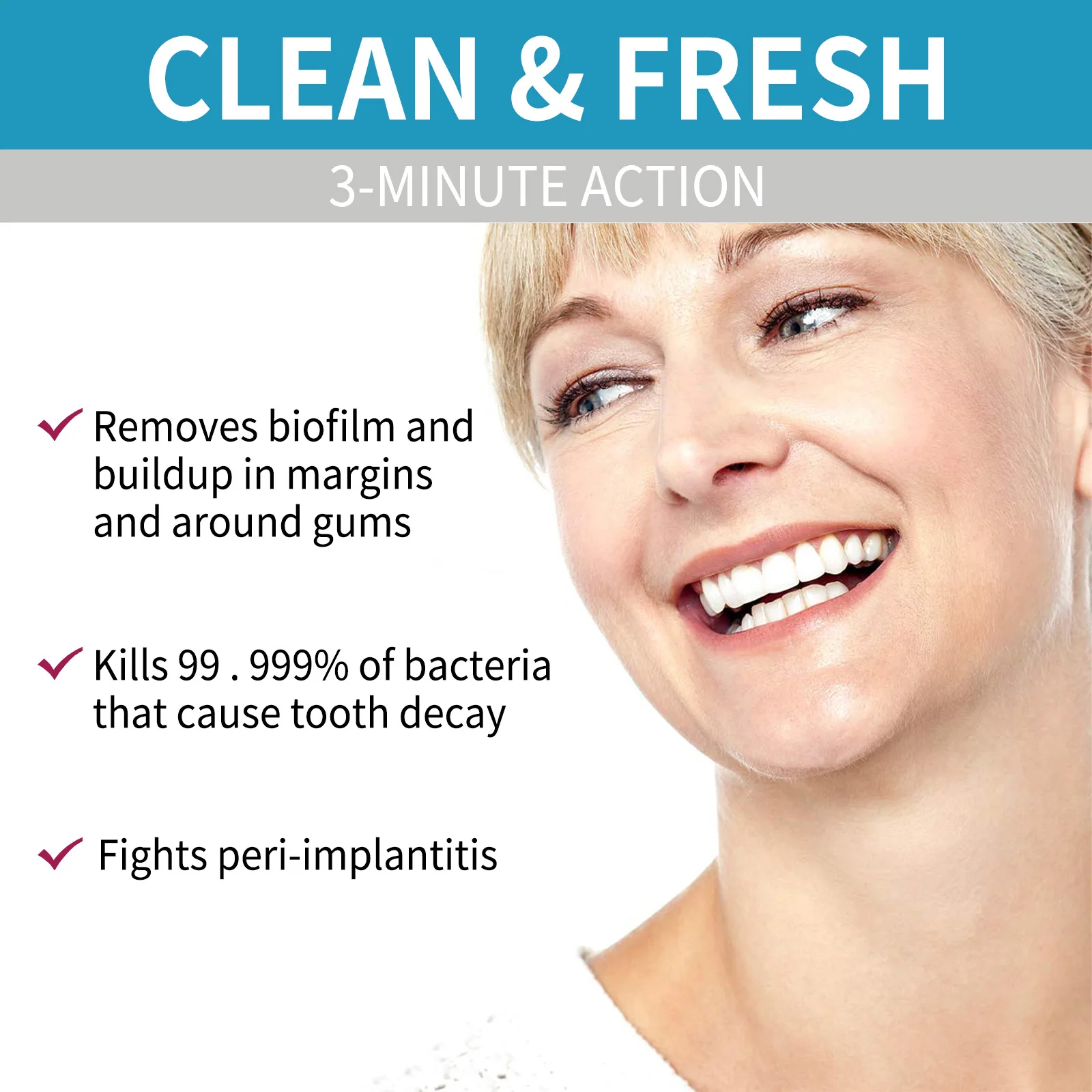 Aligner Denture Cleaner Foam D - Teeth Whitening Toothpaste recension och pris