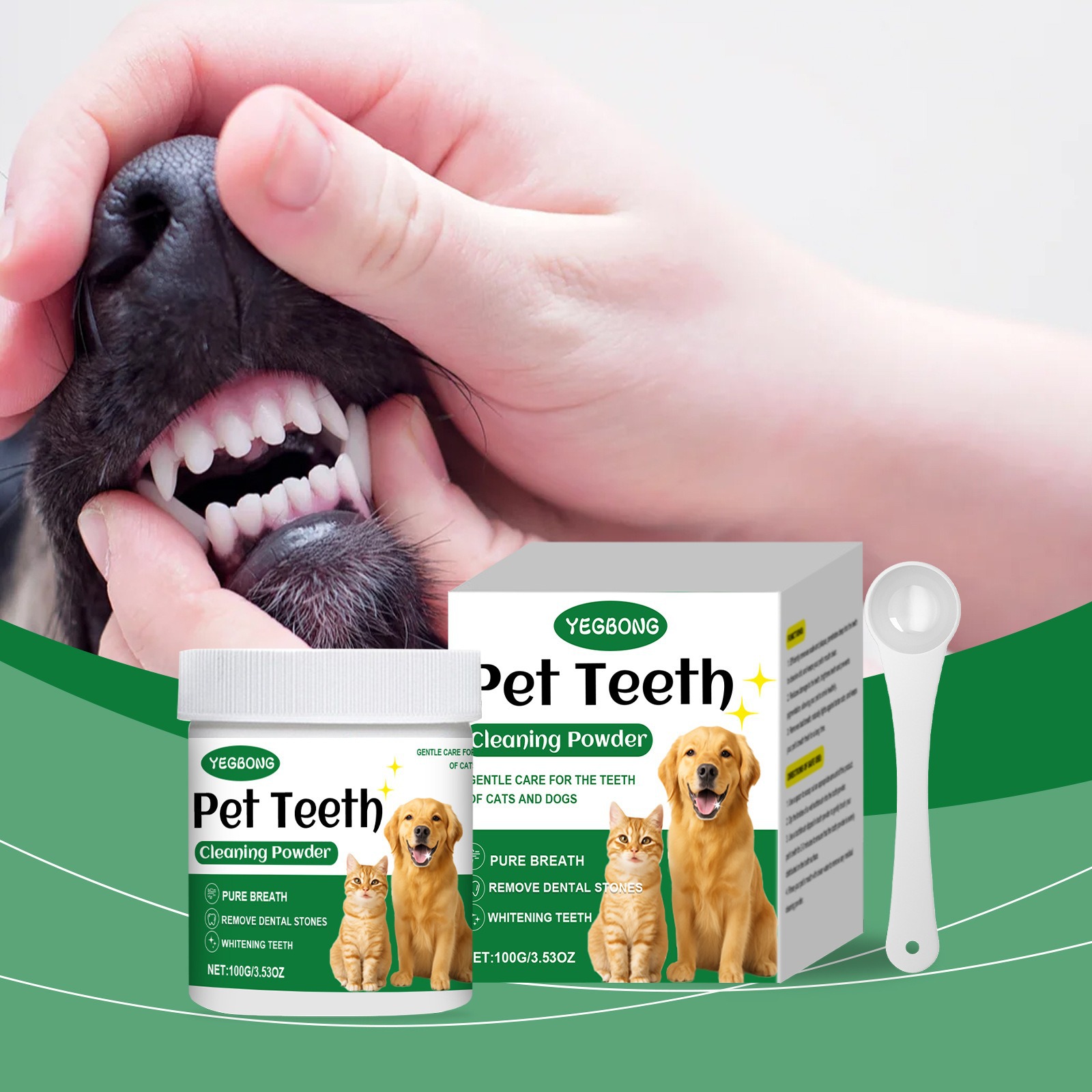 Pet Teeth Cleaning Powder Redu - Teeth Whitening Price recension och pris