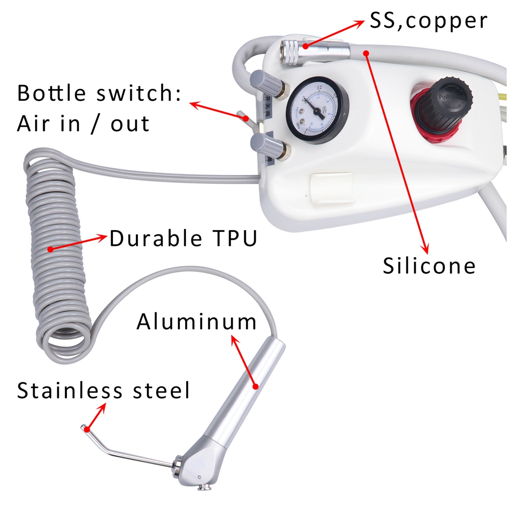 1 Kit Dental Turbine Unit Work - Teeth Whitening That Works recension och pris