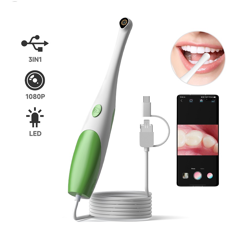 TYPE-C Visual Oral Camera 3in1 - Teeth Whitening Video recension och pris