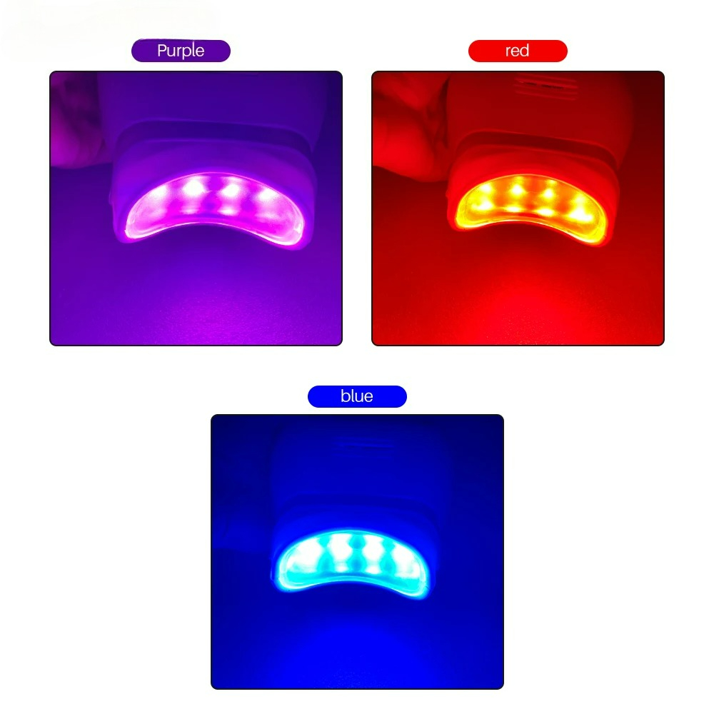 Adjustable 3 Colors LED Teeth  - Teeth Whitening Light recension och pris