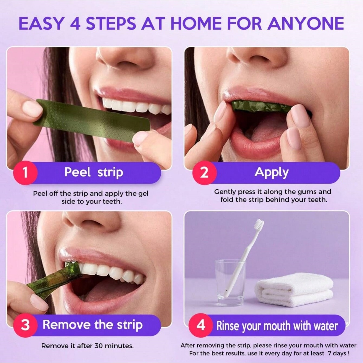 Deluxe Whitening Teeth Sticker - Teeth Whitening Price recension och pris