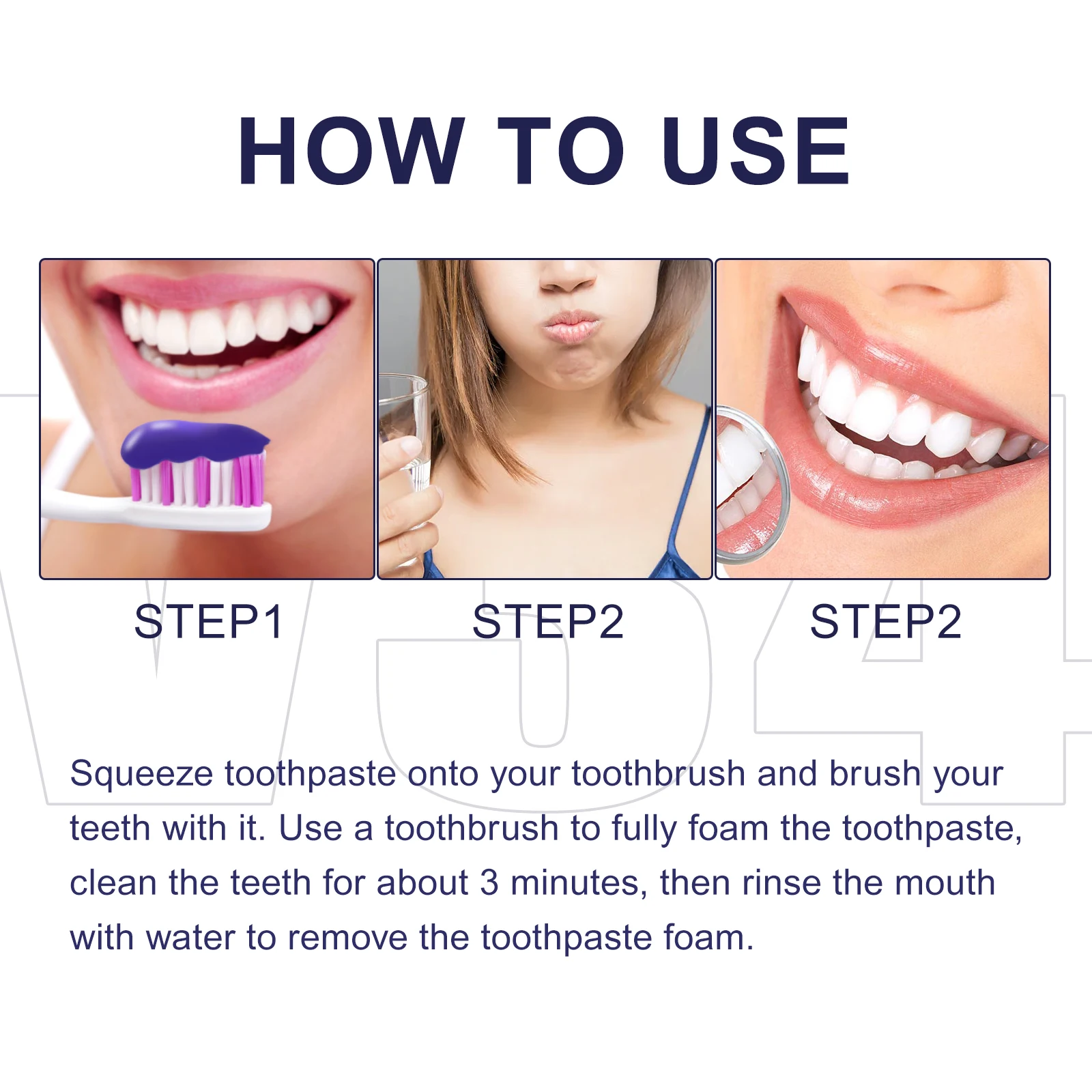50ml  Mousse Toothpaste Teeth  - Teeth Whitening Mousse recension och pris