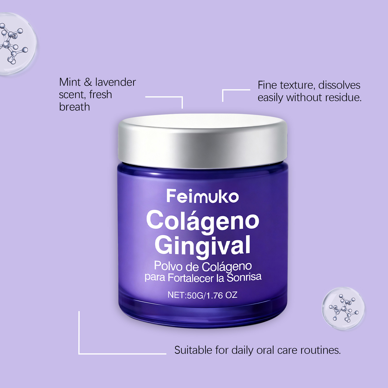 Collagen Teeth Whitening Powde - Teeth Whitening Ingredients recension och pris