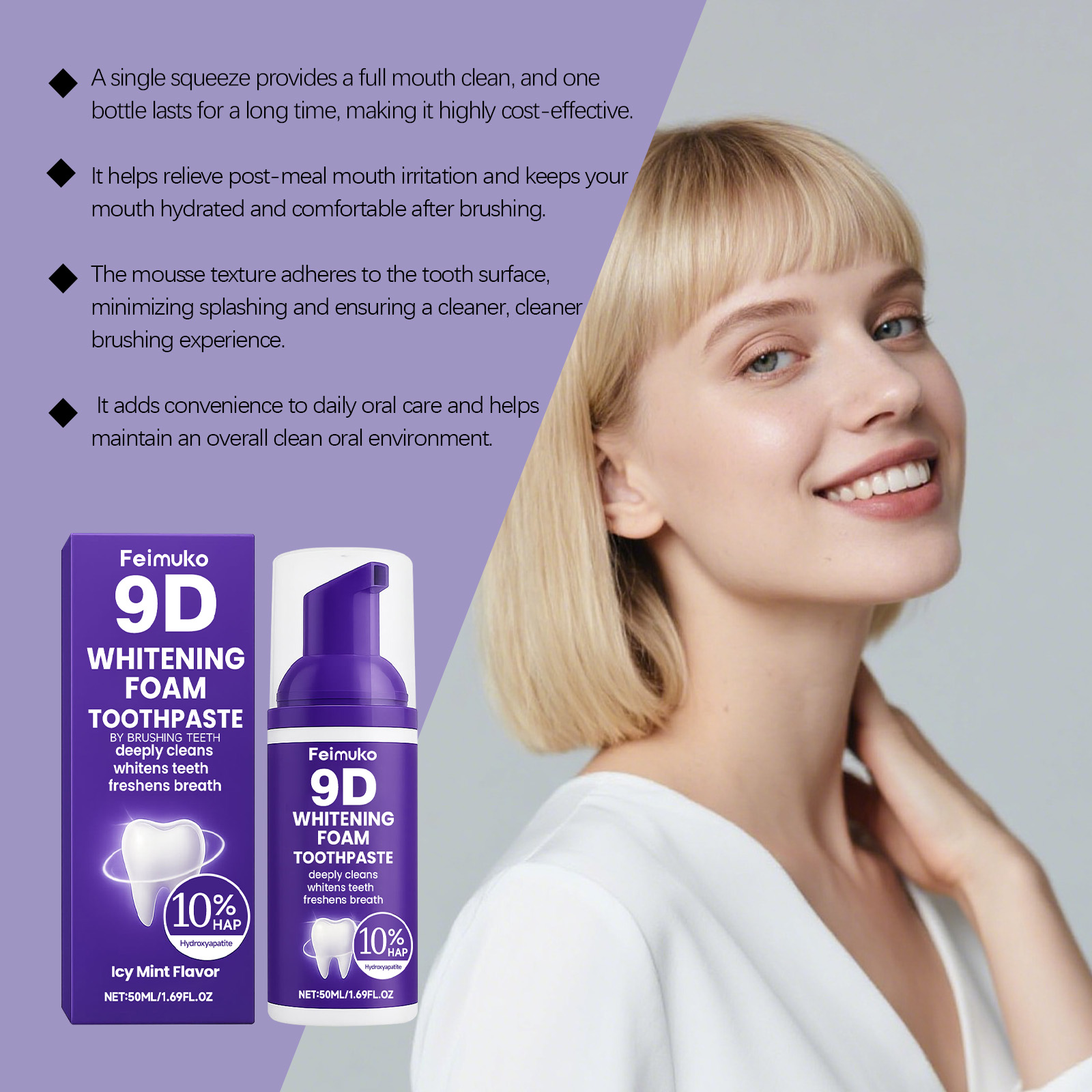 Whitening Teeth Mousse Teeth R - Teeth Whitening Mousse recension och pris