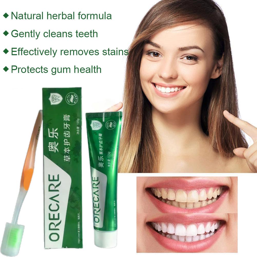 Herbal Toothpaste Rooibos Mint - Teeth Whitening Toothpaste recension och pris