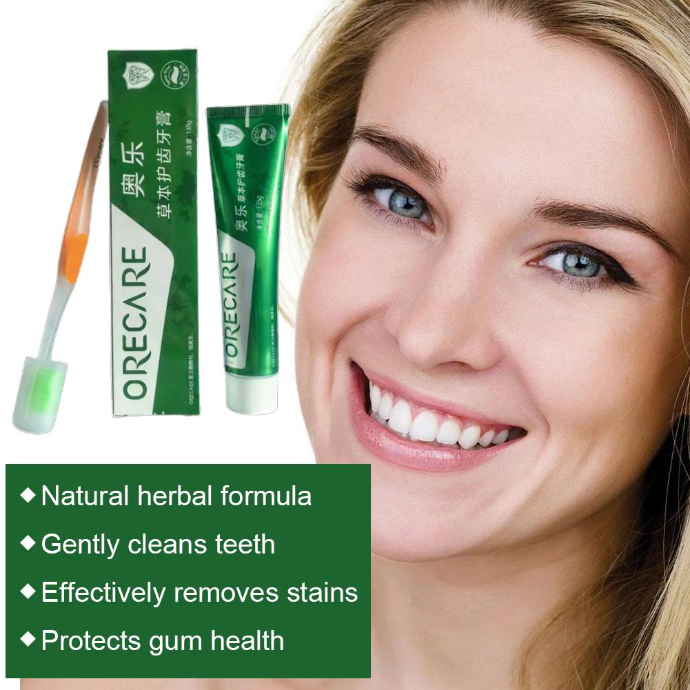 Herbal Toothpaste Rooibos Mint - Teeth Whitening Toothpaste recension och pris