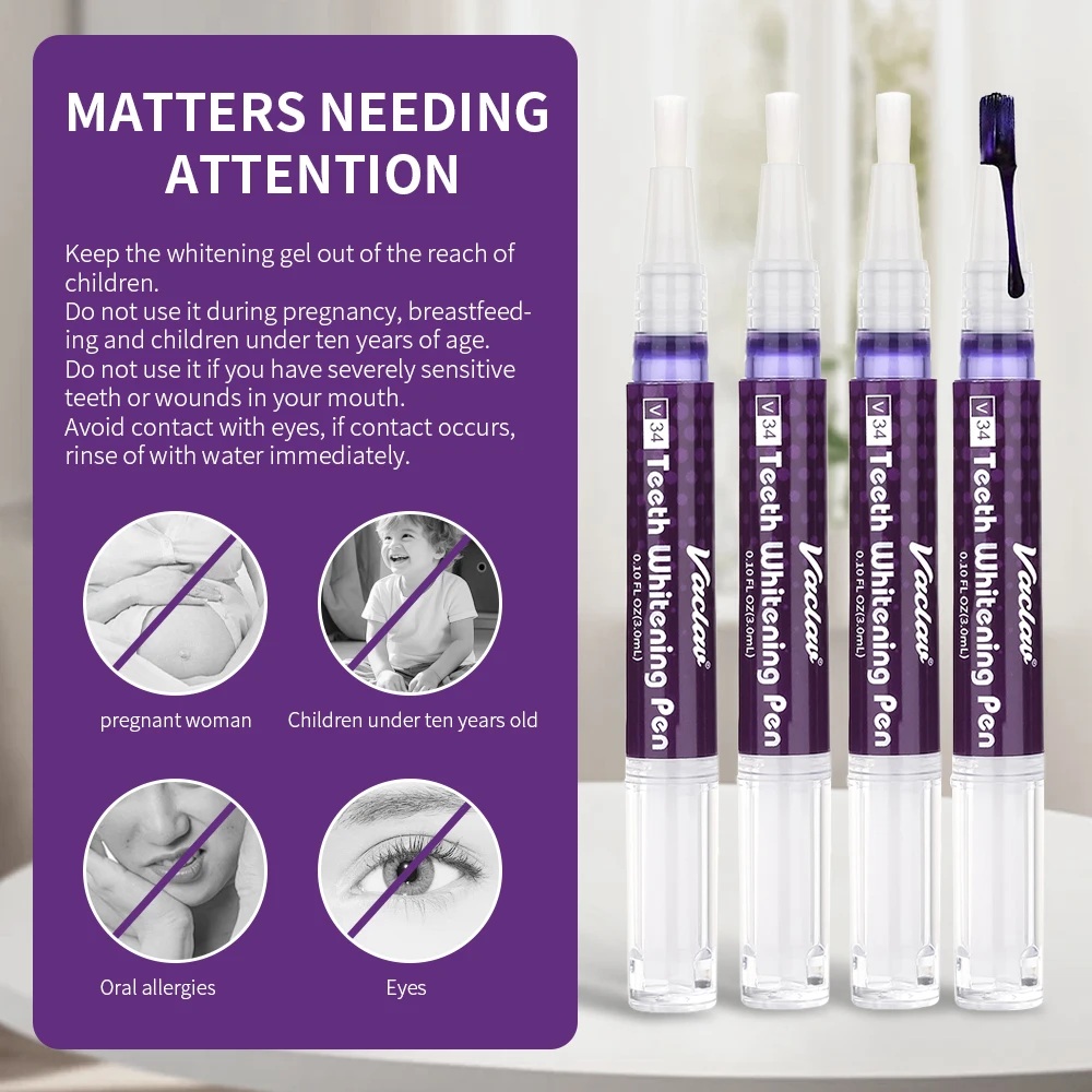Vaclav V34 Purple teeth whiten - Teeth Whitening Price recension och pris