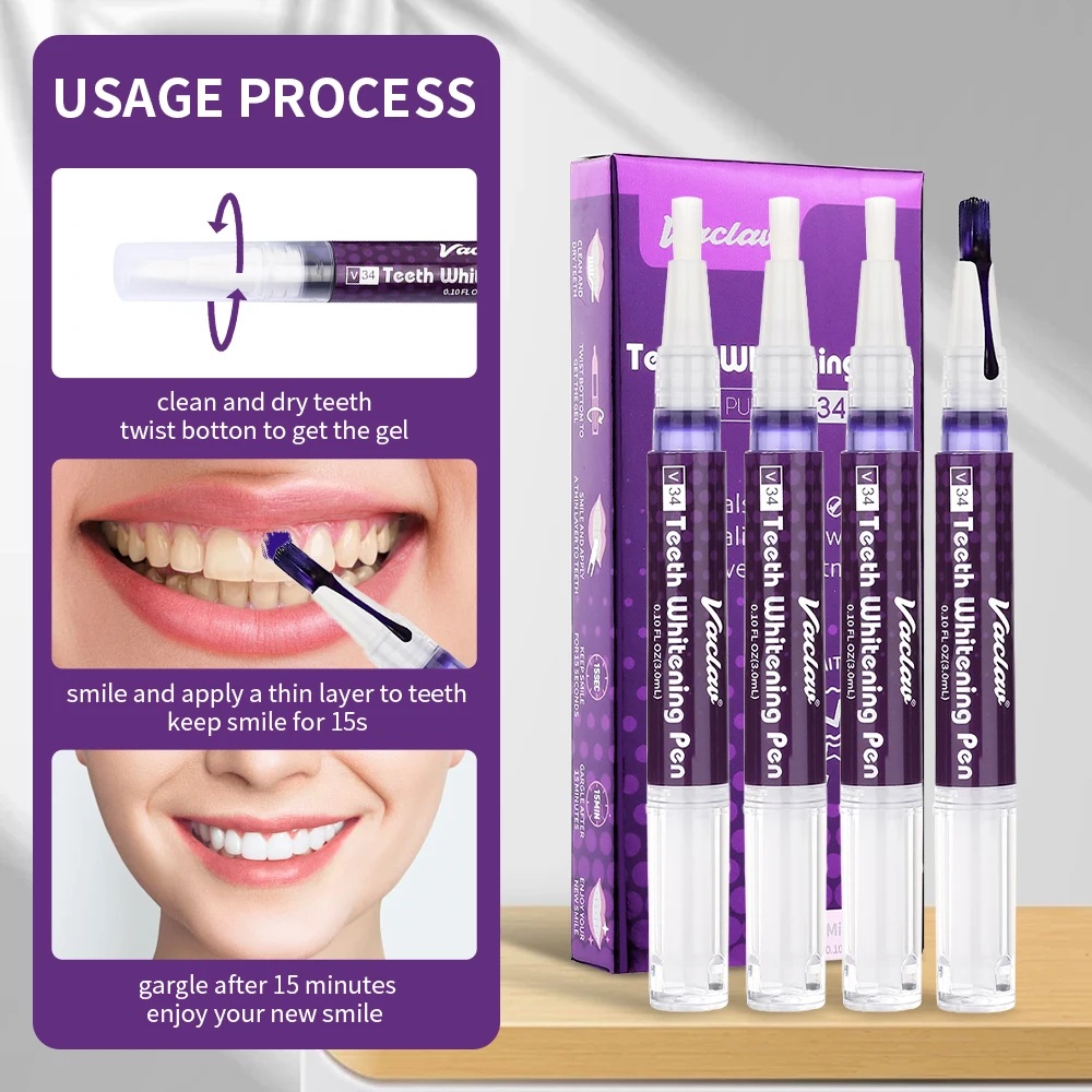 Vaclav V34 Purple teeth whiten - Teeth Whitening Price recension och pris