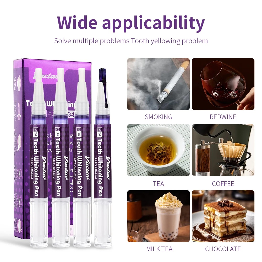Vaclav V34 Purple teeth whiten - Teeth Whitening Price recension och pris